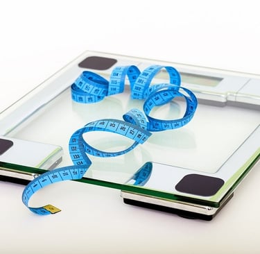 Weighing scale and tape