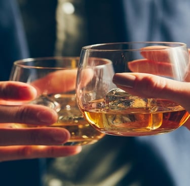 People drinking alcohol