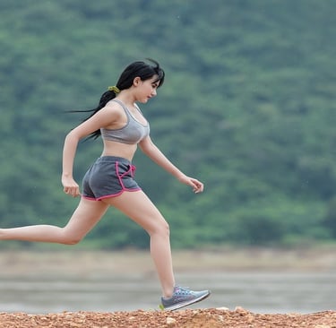 Woman Runing