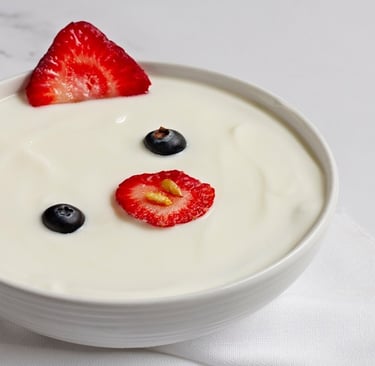 Yogurt with Strawberry
