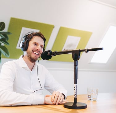 Podcasthost Gieljan Scholing
