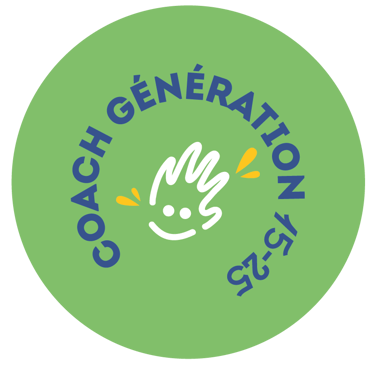 a coach's logo on a green circle