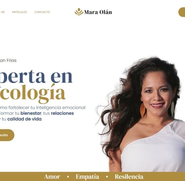 Página web para Psicologa - gerenteweb.mx
