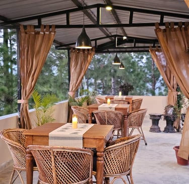 rooftop restaurant at ilika