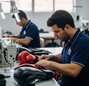 How Combat Sports Gear Is Made on inspiracion mfg