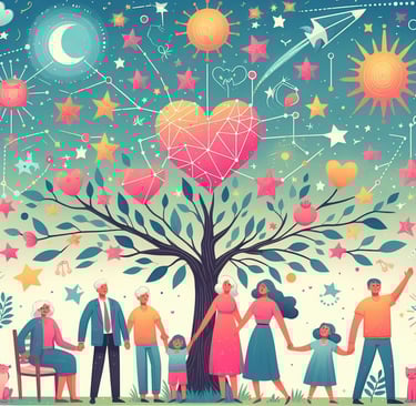 constellations familiales pacification de l'arbre généalogique Le Chemin de la Chouette 44