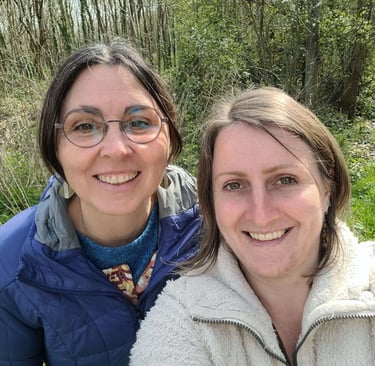Catherine Pasquier et Morgane Menguy