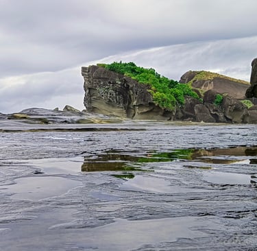 Rock Formation in Biri Island