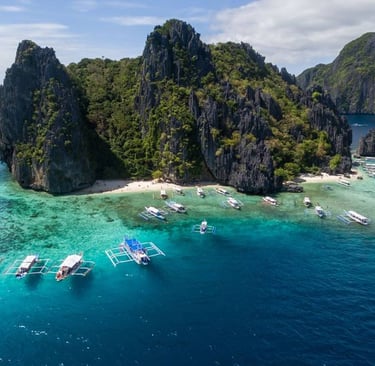 Rock Formation in Palawan