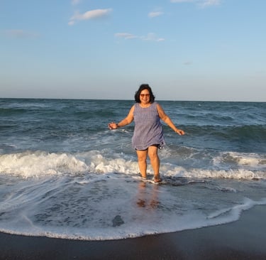 Woman on the Beach