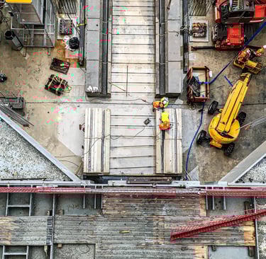 Photographe suivi de chantier BTP Paris – reportage évolution construction Île-de-France