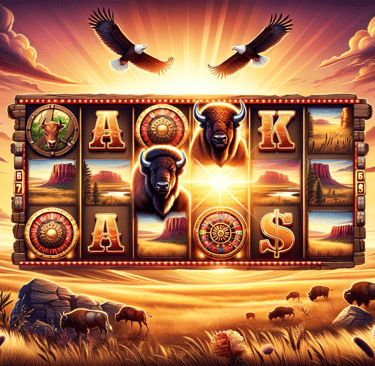 Golden Buffalo online slot with Wild West theme