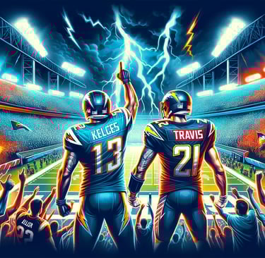 The Kelce Brothers and the Road to Super Bowl 2024