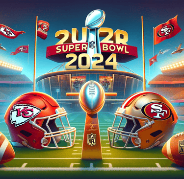 Super Bowl 2024 Showdown - Kansas City Chiefs vs San Francisco 49ers at Allegiant Stadium