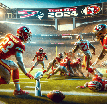 Super Bowl 2024 Intense Play