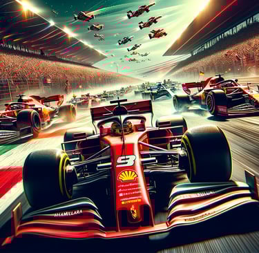 Hamilton in Ferrari gear, signaling exciting F1 season ahead