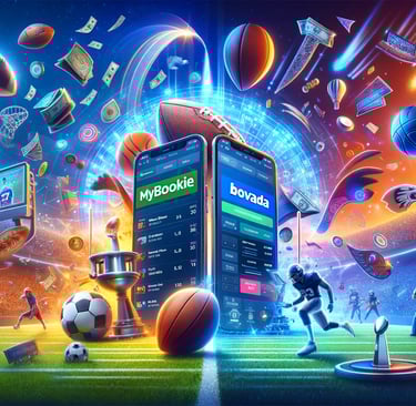 excitement of competitive sports betting, incorporating elements relevant to the Super Bowl