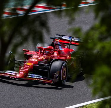 Charlesas Leclercas Ferrari