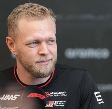 Kevinas Magnussenas Haas Formulė-1