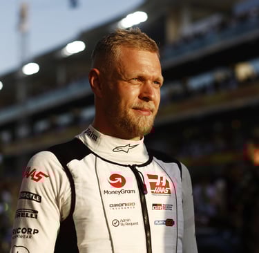 Kevinas Magnussenas Haas Formulė-1