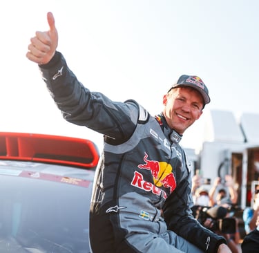Audi Dakaras Mattiasas Ekstromas ralis DTM