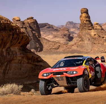 Sebastienas Loebas Prodrive Dakaras