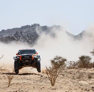 Henkas Lateganas Toyota Dakaras ralis