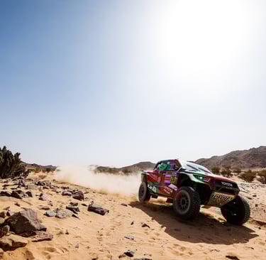Yazeedas Al-Rajhi Toyota Dakaras ralis