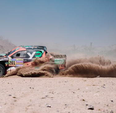 Yazeedas Al-Rajhi Toyota Dakaras ralis