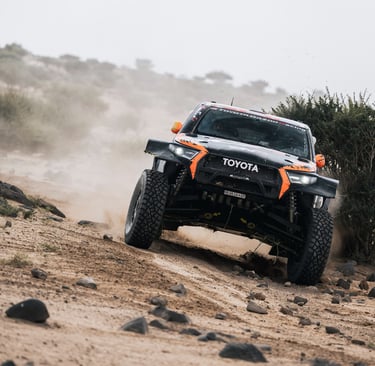 Henkas Lateganas Toyota Dakaras ralis