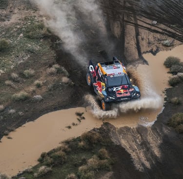 Lucasas Moraesas Toyota Dakaras Ralis