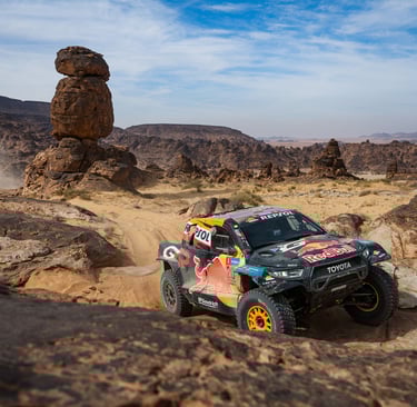 Sethas Quintero Toyota Dakaras ralis