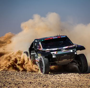 Nasseras Al-Attiyah Dacia Dakaras ralis