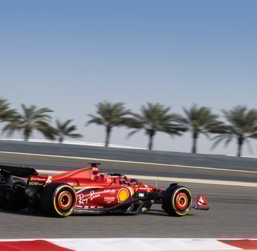 Charlesas Leclercas Ferrari Formulė-1