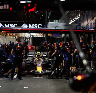 Sergio Perezas Red Bull