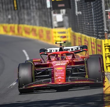 Carlosas Sainzas Ferrari Formulė-1