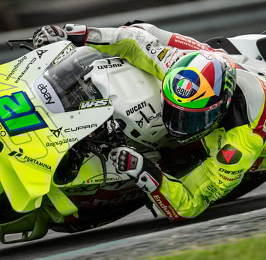 Franco Morbidelli VR46 Ducati MotoGP bandymai