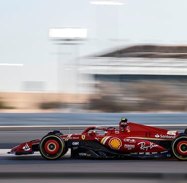 Carlosas Sainzas Ferrari Formulė-1