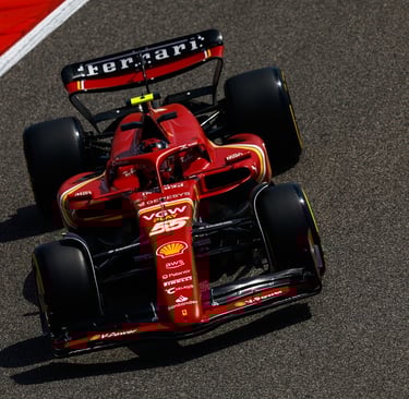 Carlosas Sainzas Ferrari Formulė-1