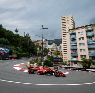 Charlesas Leclercas Ferrari Monakas lenktynės Formulė-1