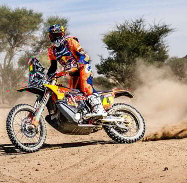 Danielis Sandersas KTM Dakaras ralis