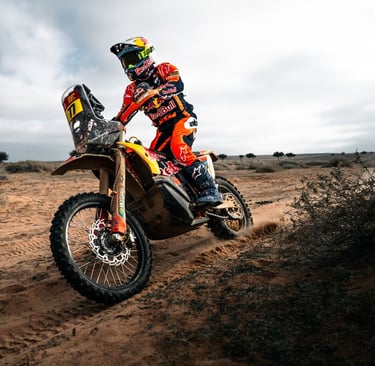 Luciano Benavidesas KTM Dakaras ralis