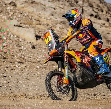 Luciano Benavidesas KTM Dakaras ralis