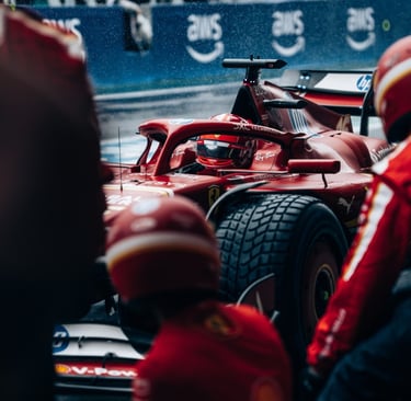 Charlesas Leclercas Ferrari Formulė-1