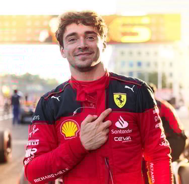 Charlesas Leclercas ferrari