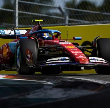 Carlosas Sainzas Ferrari