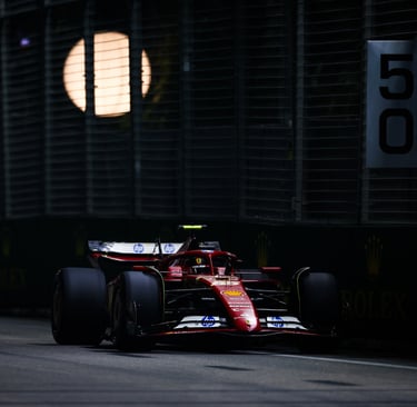 Carlosas Sainzas Ferrari Formulė-1