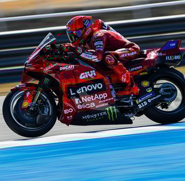 Marcas Marquezas Ducati MotoGP bandymai