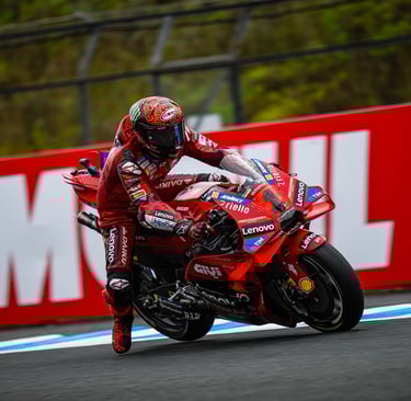 Francesco Bagnaia Ducati MotoGP lenktynės Japonija