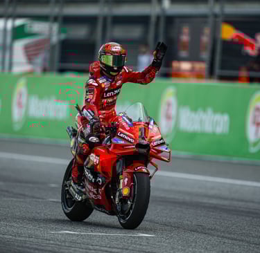 Francesco Bagnaia Ducati MotoGP lenktynės